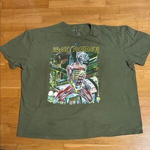 Graphic Men's Green T-Shirt